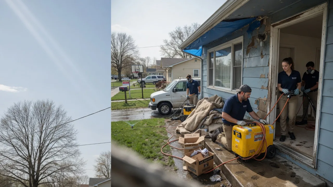 Basement Flood Cleanup in Granger, TX near me